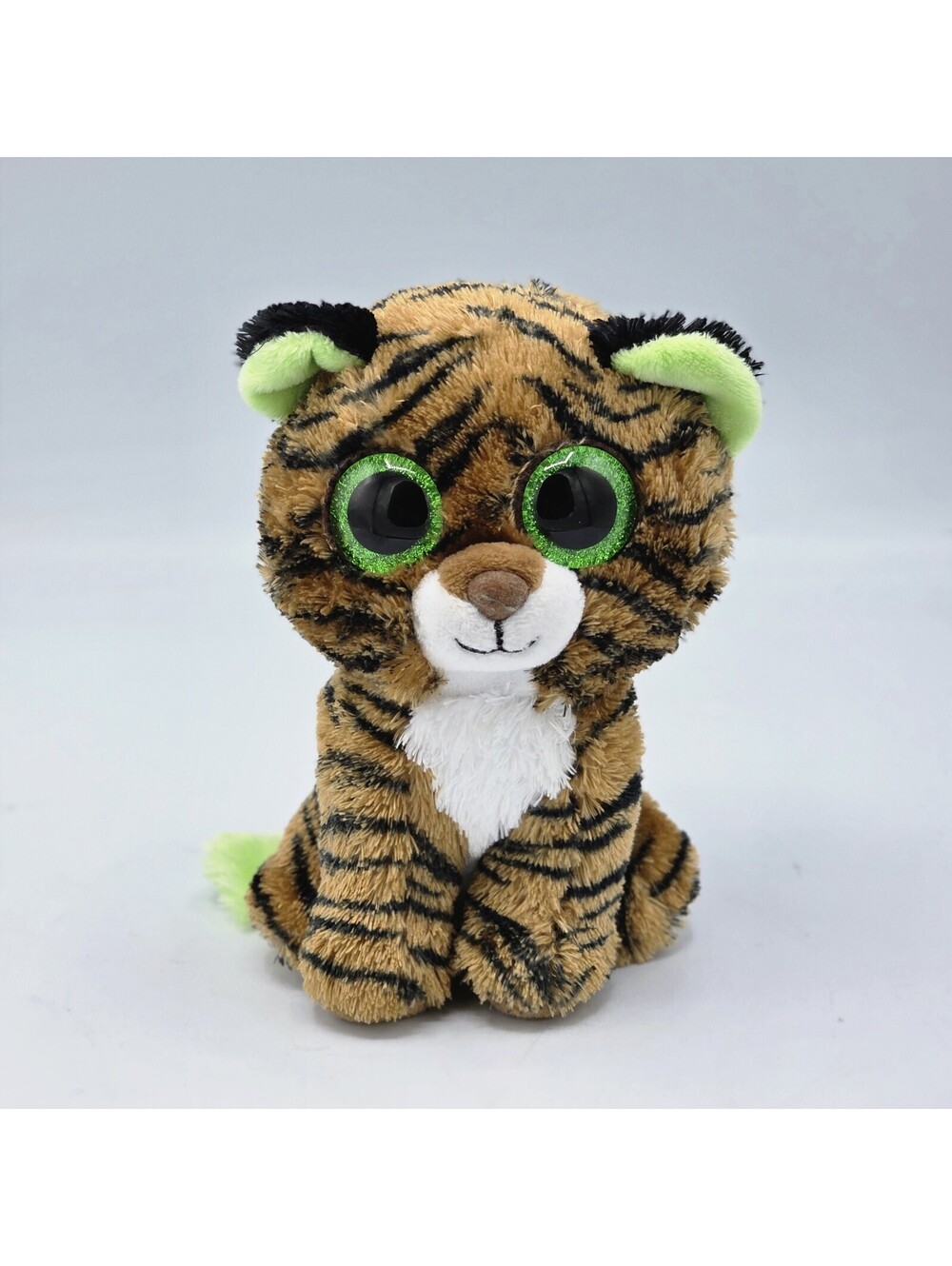 Ty Beanie Boos - Stripes 6" Brown Striped Tiger plush stuffed toy No Tag